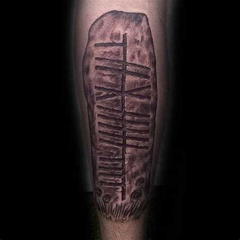 50 Ogham Tattoo Designs For Men - Ancient Alphabet Ink Ideas