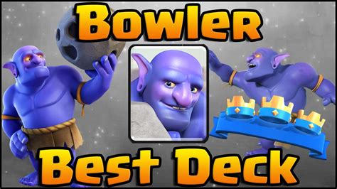 Clash Royale - Best Bowler Deck and Strategy for Arena 8 and Arena 9! - YouTube