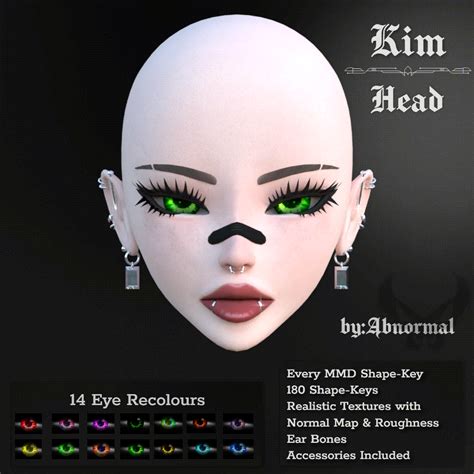 "Kim" - Female Head