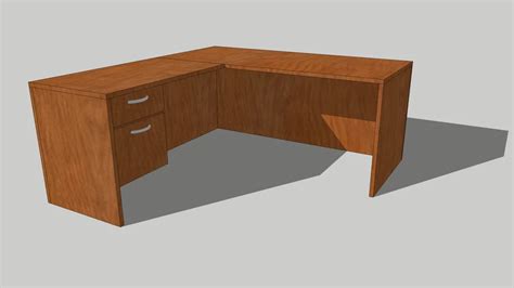 Work Desk Simple | 3D Warehouse