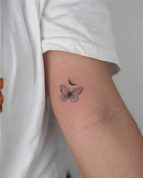 Share 70+ butterfly moon tattoo - in.coedo.com.vn