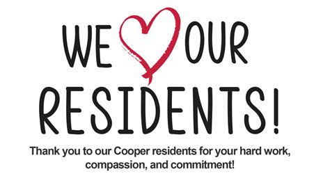 Cooper Celebrates Thank a Resident Day - Inside Cooper