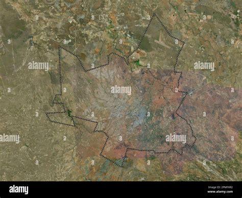 Bulawayo, city of Zimbabwe. High resolution satellite map Stock Photo - Alamy