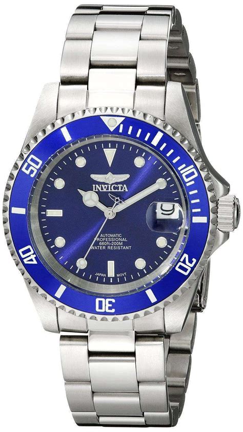 Invicta Automatic Pro Diver 200M Blue Dial INV9094OB/9094OB Mens Watch ...