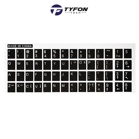 UK English Keyboard Replacement Stickers Compatible for Laptop Notebook ...