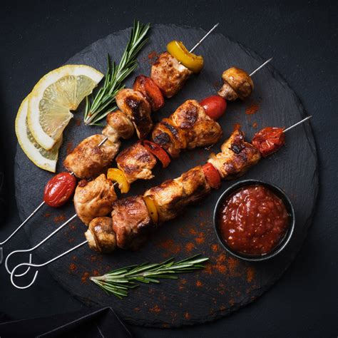 Chicken Barbeque Kebabs Recipe – How To Make Chicken Barbeque Kebabs ...