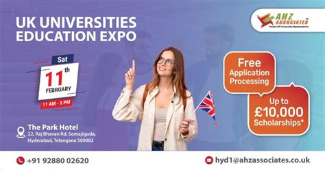 UK Education Expo in Hyderabad -11 Feb 2023 | AHZ Associates