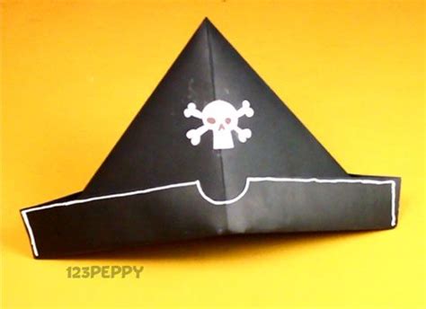 Pirate Hat Origami - Origami