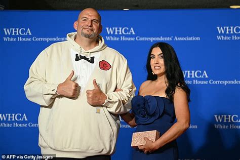 John Fetterman And Wife Gisele Are Hospitalized After Democratic Senator Rear-ended Car On The ...