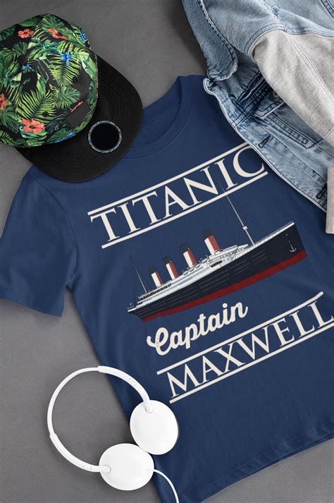 Captain Titanic Custom Name Shirt Handmade T Shirt - Etsy