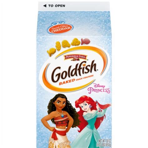 Goldfish® Special Edition Cheddar Disney Princess Baked Snack Crackers, 30 oz - Kroger