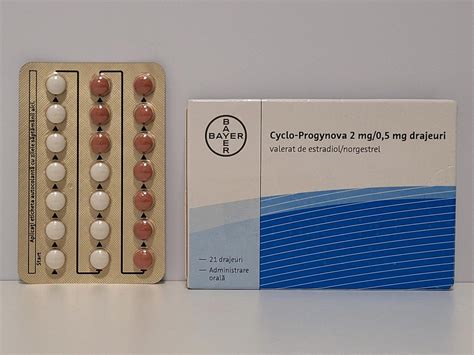 Cyclo-Progynova – 21 tb (2mg/0,5 mg) – Bayer – expires 07/2026 (shipped from Spain ...