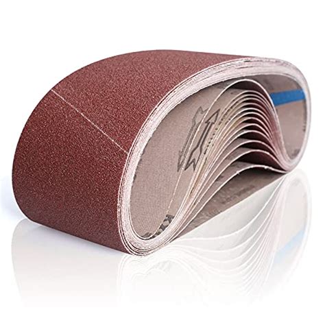 BOSHCRAFT 14 Pack 4x36 Sanding Belts, Belt Sander Paper 40/60/80/120 ...