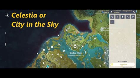 Genshin Impact How to Locate Celestia in your Map (Method of Triangulation) - YouTube