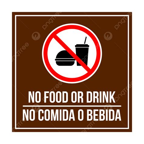 No Food Or Drink Sign PNG Transparent Images Free Download, 57% OFF