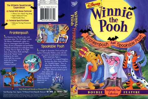 Winnie The Pooh - Franken Pooh and Spookable Pooh - Movie DVD Scanned ...