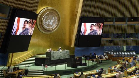 Several of our legislations have been strong enablers of women empowerment, says Smriti Irani at ...