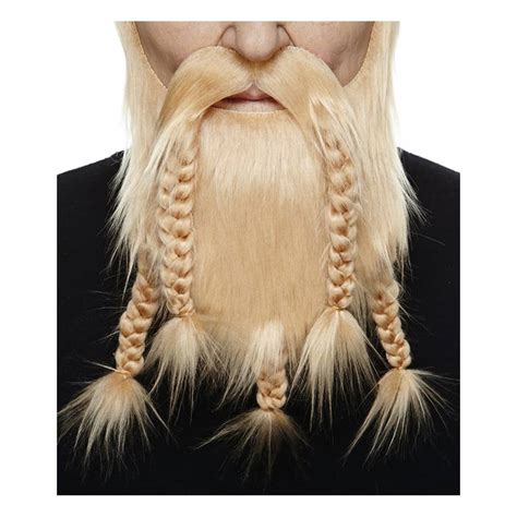 Costume Deluxe Braided Beard and Braided Mustache - Cappel's