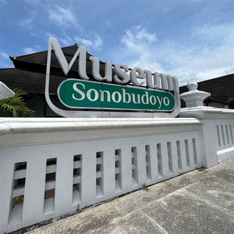 Sonobudoyo Museum in the City of Jogja Stock Image - Image of holds ...