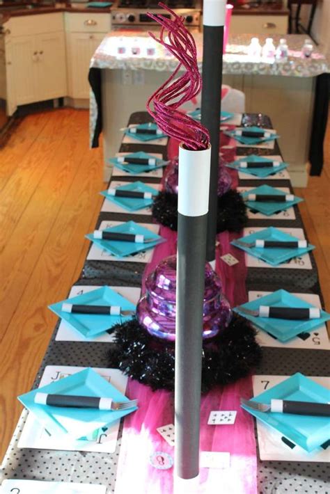 Magician Birthday Party Ideas | Photo 7 of 42 | Magic birthday, Magic party theme, Magic party