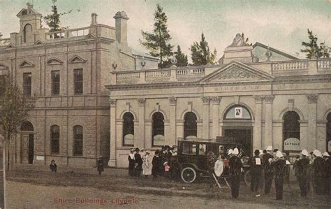 Shire buildings in Lilydale, Victoria - very early 1900s | Flickr