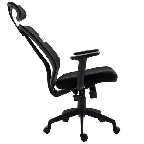 Black Mesh High Back Executive Office Chair Swivel Desk Chair with ...