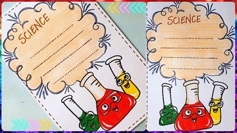 Science Front Page Designs Drawing For School Project L How, 44% OFF