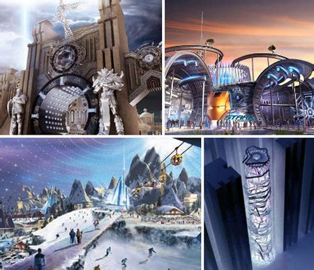 12 Futuristic Theme Park Concepts, Rides That Are Out of This World - TechEBlog