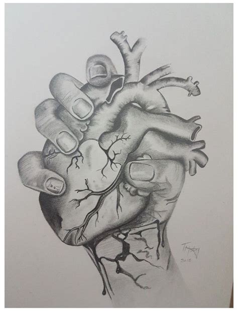 #hand #holding #heart #drawing #handholdingheartdrawing Hand holding heart. Ripped my heart out ...