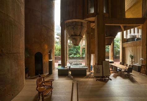 Spanish Architect Ricardo Bofill Transforms Old Cement Factory into Home and Workplace - Arch2O ...