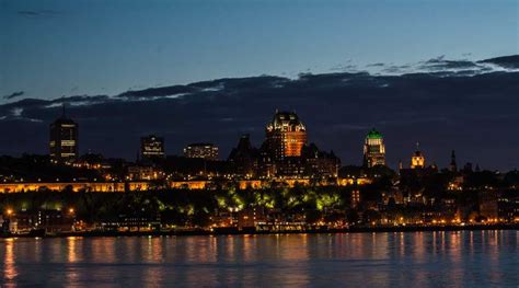 Quebec City at Night - Travel Past 50