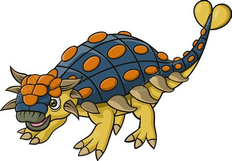 Cartoon Ankylosaurus PNG, Vector, PSD, and Clipart With Transparent ...