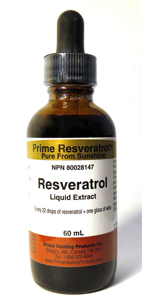 Resveratrol Liquid Extract - Prime Chlorella