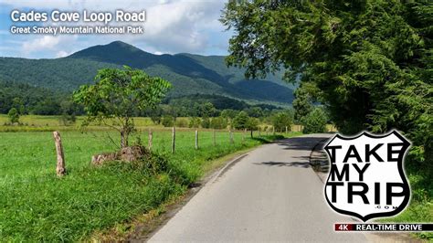 Cades Cove Loop Road - 4K Real-Time Drive Around Great Smoky Mountains ...