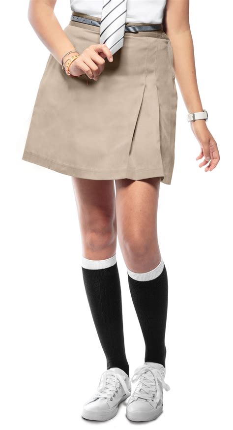 Classroom School Uniforms Adult Stretch Double Pleated Scooter 55274, 21/22, Khaki - Walmart.com