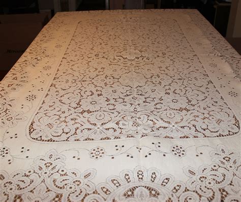 Lace Tablecloth, Vintage