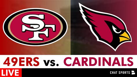 49ers vs. Cardinals Live Streaming Scoreboard, Free Play-By-Play ...