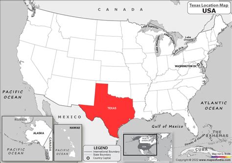 Map Of Usa Texas - Lynda Ronalda