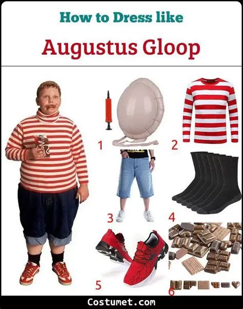 Augustus Gloop's (Charlie and the Chocolate Factory) Costume for ...