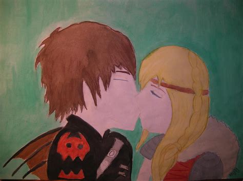 HICCSTRID KISS colored by IXYLY on DeviantArt