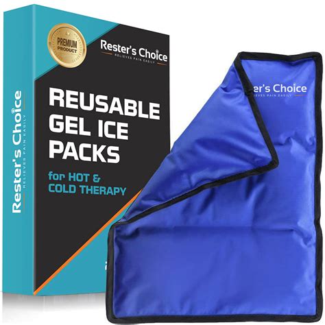 Buy Rester's Choice Ice Pack for Injuries Reusable - (Standard Large: 11x14.5") for Hip ...