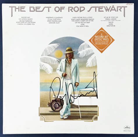 Lot Detail - Rod Stewart Signed "Best of Rod Stewart" Album Cover (PSA/JSA Guaranteed)