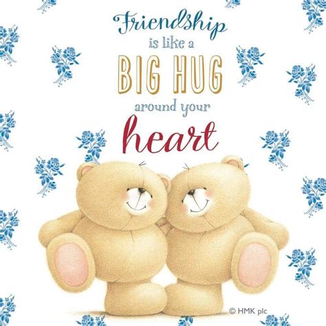 Pin by Marion Tesselaar on Forever Friends | Hug quotes, Hug friendship ...