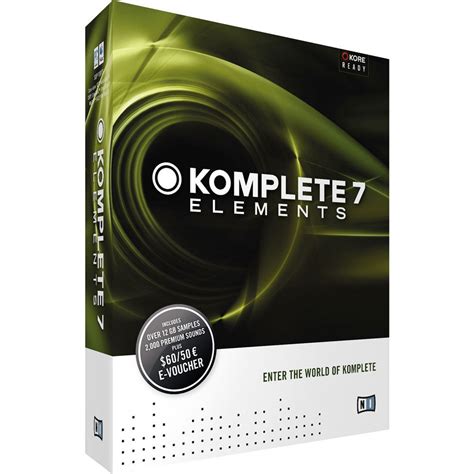 Native Instruments KOMPLETE 7 ELEMENTS - Software Bundle 20875