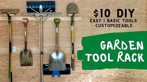 10 Diy Garden Tool Storage You