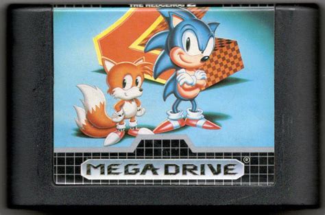 Sonic the Hedgehog 2 (1992) box cover art - MobyGames