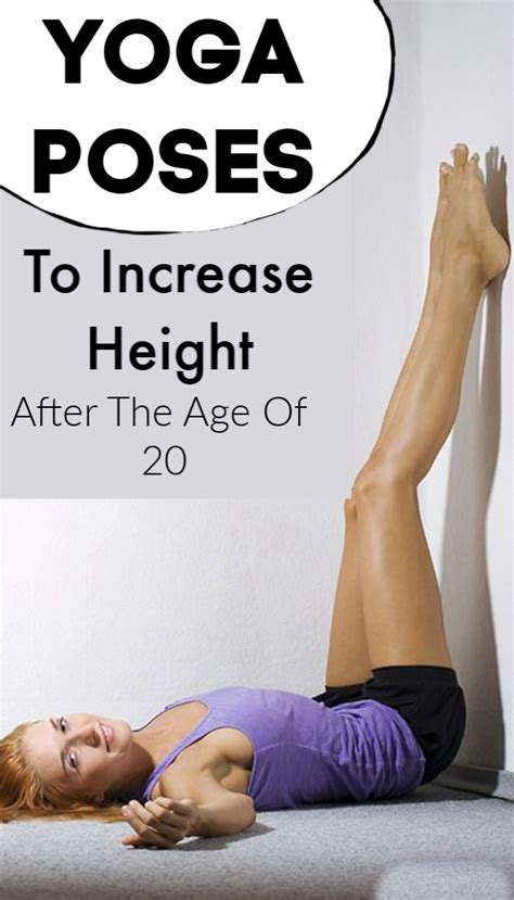 Yoga Poses To Increase Height After The Age Of 20 #yoga #height #increaseheight #yogaposes # ...