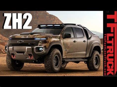 Chevy Colorado ZH2: Is this Hybrid Hydrogen-Powered 4X4 Truck the Humvee of the Future? - YouTube