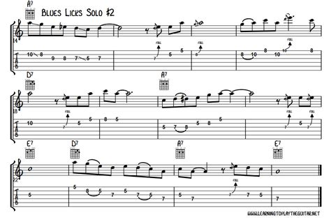 Licks as Bricks - Building a Blues Guitar Solo - Learning To Play The Guitar