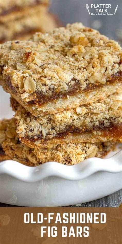 Old fashioned fig bars recipe – Artofit